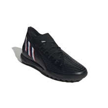 adidas Football Shoes Predator Edge.3 TF for Hard and Clay Courts black Men